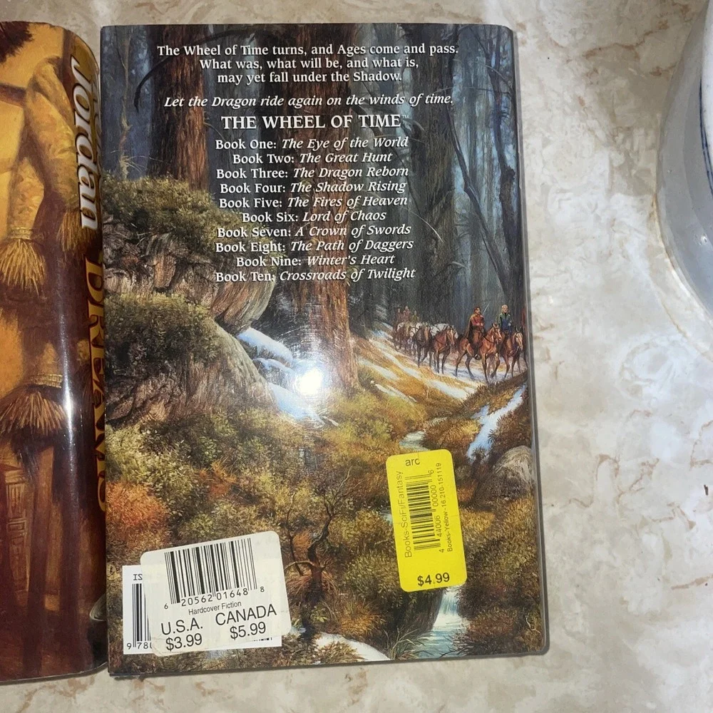 wheel of time‎ books hardcover lot, Books 10 & 11